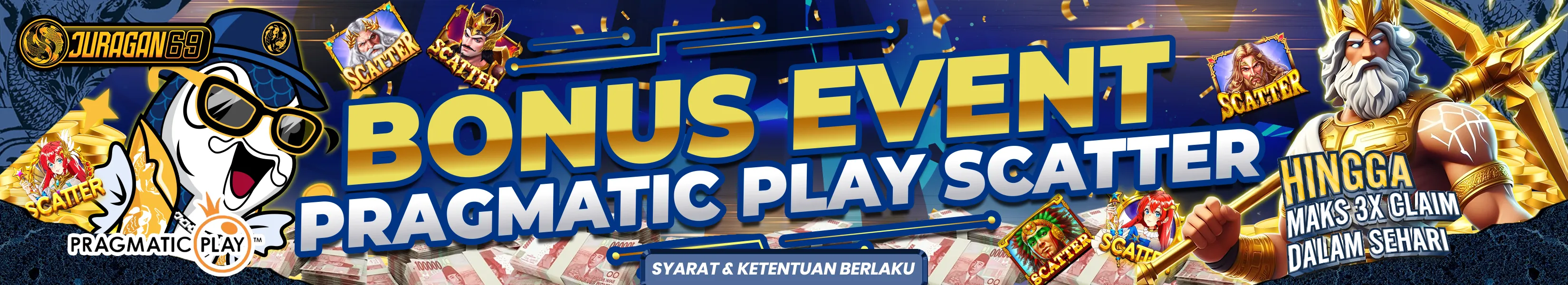 EVENT SLOT : BONUS SCATTER PRAGMATIC PLAY