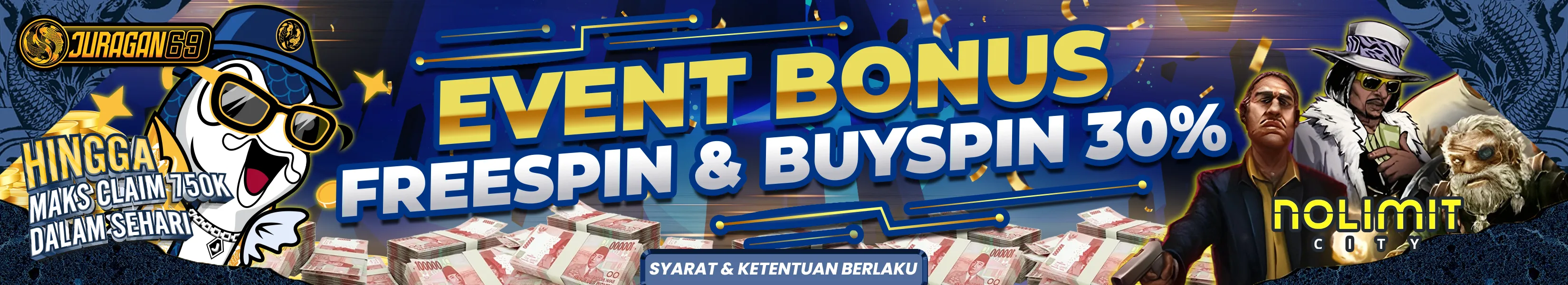 EVENT SLOT : FREESPIN BUYSPIN NO LIMIT CITY